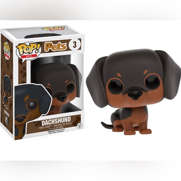 Funko Other - Funko POP Pets: Pets - Dachshund Action Figure #3 RARE NOT IN BOX